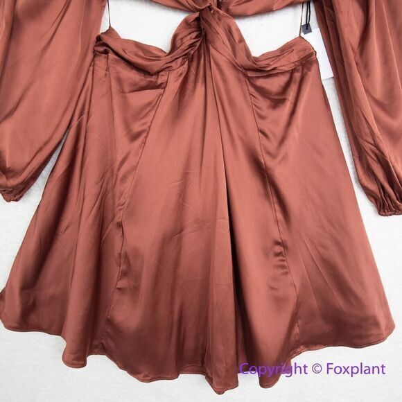 New! ASTR the label Anamaria dress, color: rust, size M‎ - Picture 9 of 16
